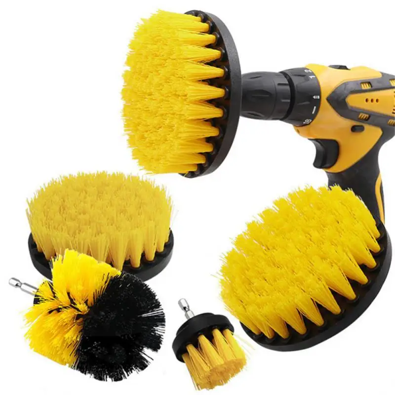 Electric Drill-Brush Kit Power Scrubber Brush For Carpet Bathroom Surface Tub Shower Tile Car Tires Cleaning Tools
Electric Drill-Brush Kit Power Scrubber Brush For Carpet Bathroom Surface Tub Shower Tile Car Tires Cleaning Tools