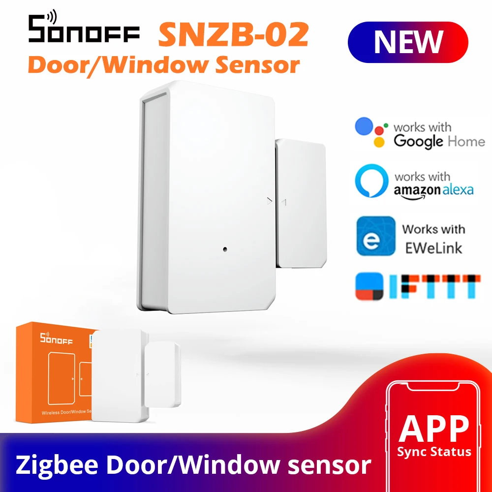 Door Sensor Zigbee Window Alarm Sensor SONOFF SNZB-04 ZigBee Smart Home EWeLink App with Alexa Google Smart Home Security Alarm
Door Sensor Zigbee Window Alarm Sensor SONOFF SNZB-04 ZigBee Smart Home EWeLink App with Alexa Google Smart Home Security Alarm