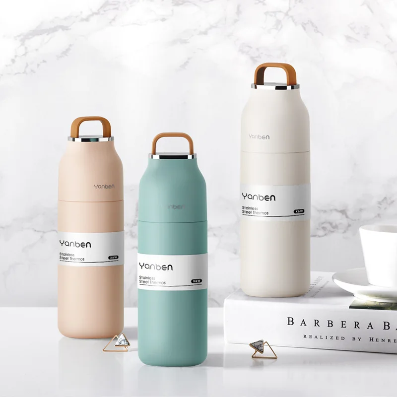 500ML Thermos Cup 304 Stainless Steel Portable Thermal Water Bottle Flask Thermos Coffee Thermos Mug Leak-Proof Insulated Bottle
500ML Thermos Cup 304 Stainless Steel Portable Thermal Water Bottle Flask Thermos Coffee Thermos Mug Leak-Proof Insulated Bottle