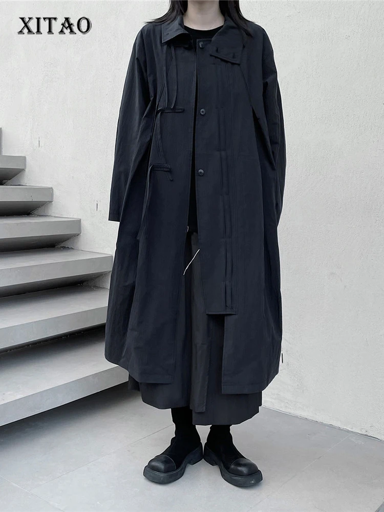 XITAO New Trench Women Fashion Black Single Breast Pocket Full Sleeve 2022 Autumn Minority Loose Elegant Casual Coat WLD9317
XITAO New Trench Women Fashion Black Single Breast Pocket Full Sleeve 2022 Autumn Minority Loose Elegant Casual Coat WLD9317