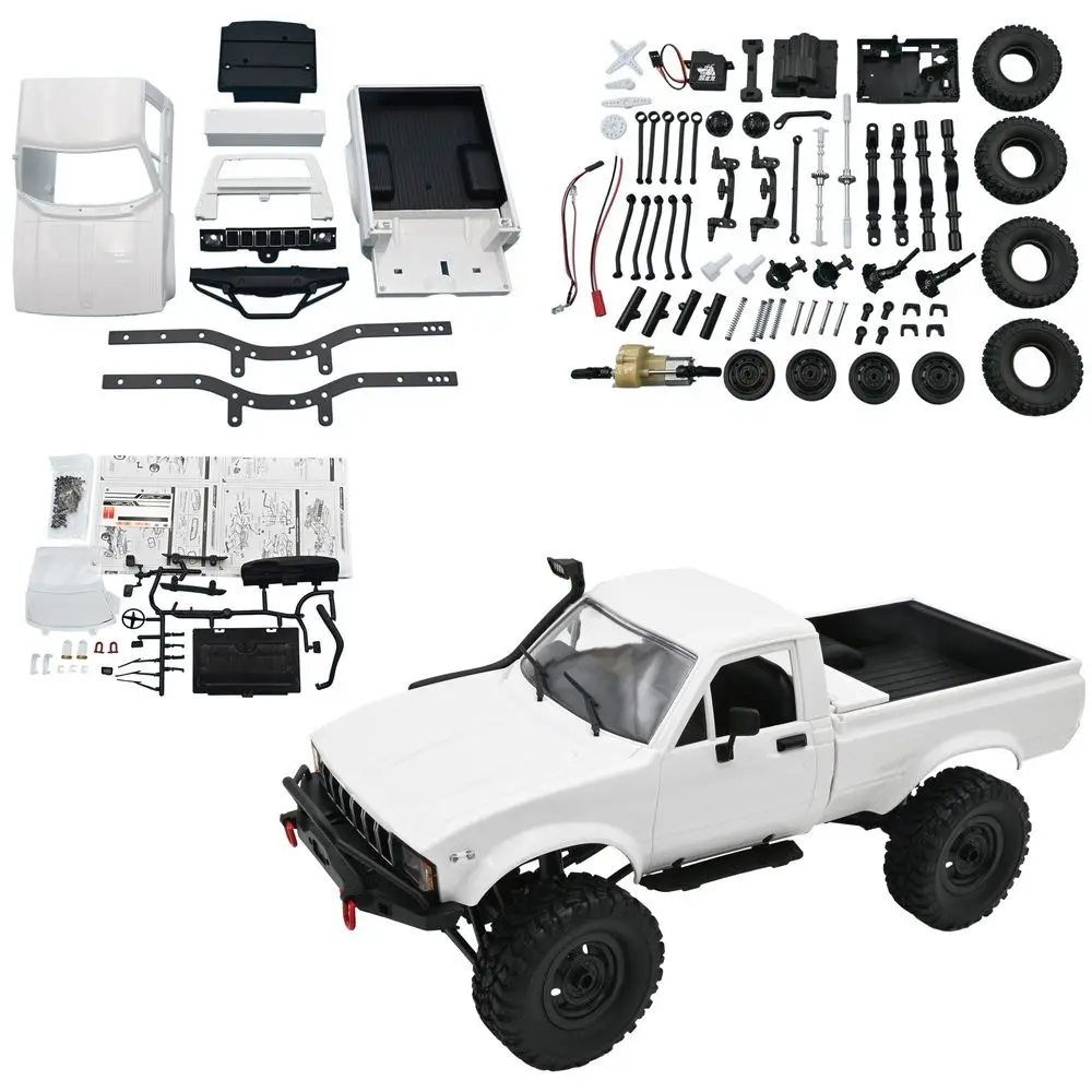 C24-1 Buggy 4 Wheel Climbing Crawler Remote Control RC Car Toy Pick Up Truck Model Car
C24-1 Buggy 4 Wheel Climbing Crawler Remote Control RC Car Toy Pick Up Truck Model Car