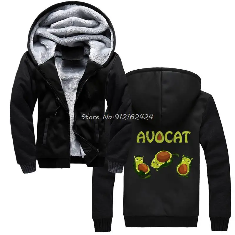 Cute Avocat Avocado Cat Hoodie Winter Men Jacket Sweatshirts Thicken Hoody Coat Hooded Sportswear Streetwear
Cute Avocat Avocado Cat Hoodie Winter Men Jacket Sweatshirts Thicken Hoody Coat Hooded Sportswear Streetwear