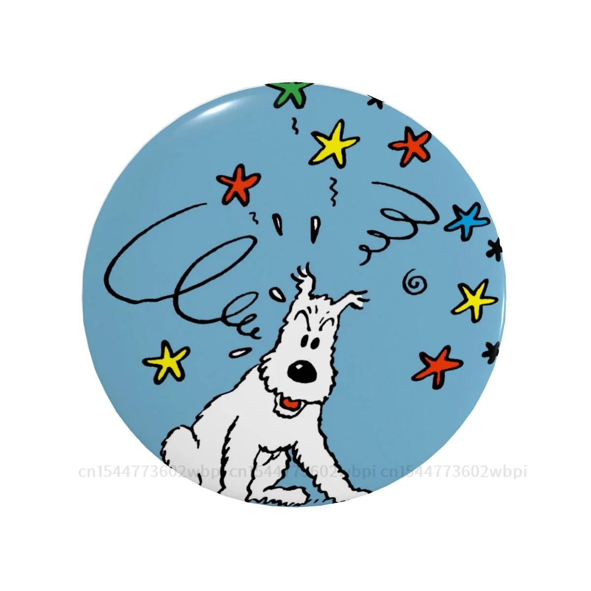 Металлическая брошь в виде заснеженных комиксов «Приключения Тинтин»
Металлическая брошь в виде заснеженных комиксов «Приключения Тинтин»