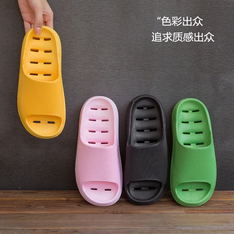 2022 Summer Men Women Indoor Slippers Fashion Home Thick-Soled Bathroom Slides Leaking Bath Non-Slip Couple Slippers
2022 Summer Men Women Indoor Slippers Fashion Home Thick-Soled Bathroom Slides Leaking Bath Non-Slip Couple Slippers