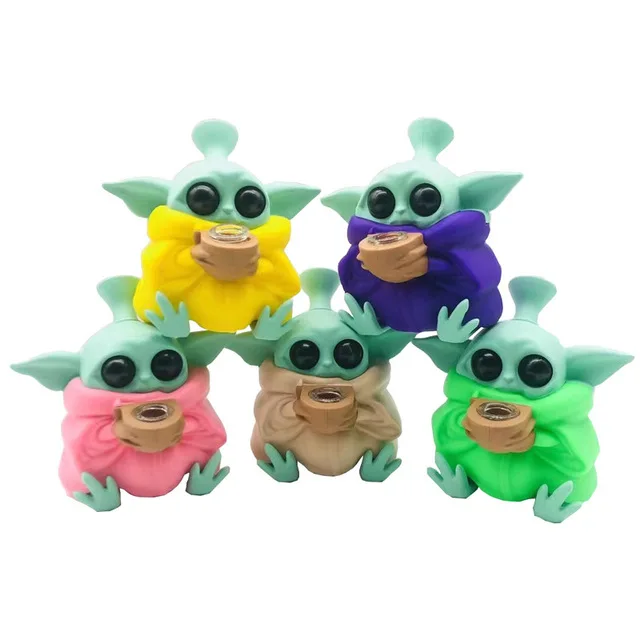 15cm PVC Star Wars Baby Yoda Mandalorian Action Figure The Mandalorian Silicone Pipe Kettle Accessories Gifts Toys for Kid
15cm PVC Star Wars Baby Yoda Mandalorian Action Figure The Mandalorian Silicone Pipe Kettle Accessories Gifts Toys for Kid