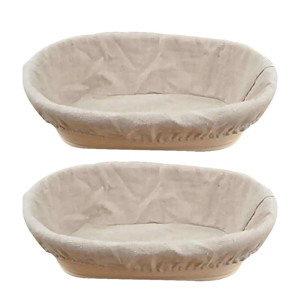 Oval Rattan Bread Proofing Basket Natural Rattan Fermentation Basket Wicker Dough Banneton Brotform Bread Leavening Basket
Oval Rattan Bread Proofing Basket Natural Rattan Fermentation Basket Wicker Dough Banneton Brotform Bread Leavening Basket
