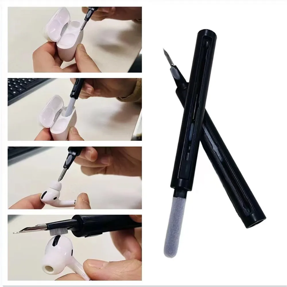New Earplug Cleaning Pen Kit Cleaner for Airpods Pro 1 2 earbuds Case Holes Cleaning Pen brush Bluetooth Earphones Clean Tools
New Earplug Cleaning Pen Kit Cleaner for Airpods Pro 1 2 earbuds Case Holes Cleaning Pen brush Bluetooth Earphones Clean Tools
