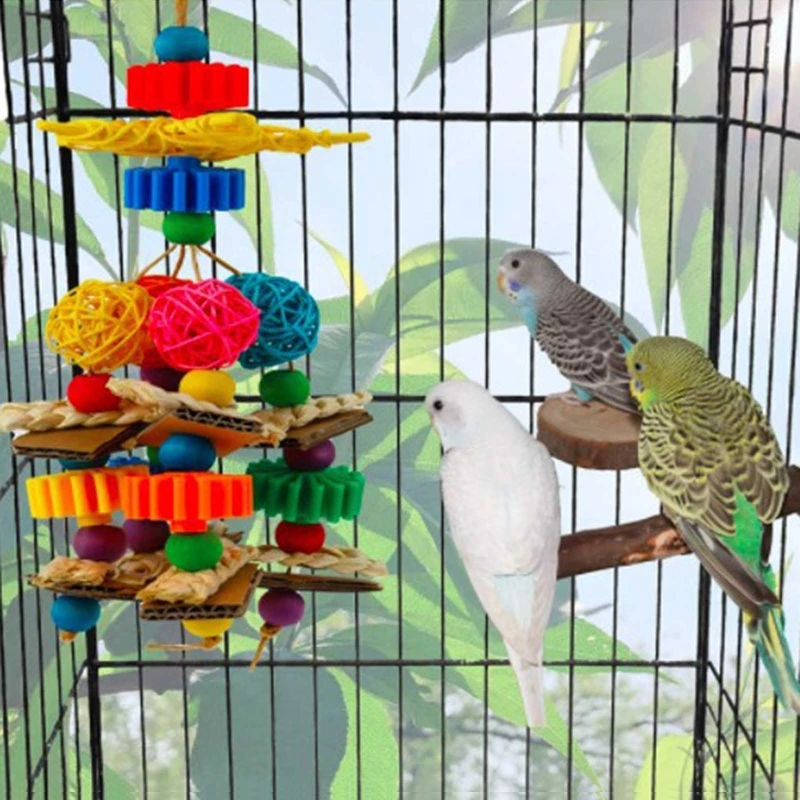 Bird Tearing Toy Cardboard Corn Husk Plastic Parrot Chewing Toys for Conures Parakeets Cockatiels Lovebirds Canaries
Bird Tearing Toy Cardboard Corn Husk Plastic Parrot Chewing Toys for Conures Parakeets Cockatiels Lovebirds Canaries