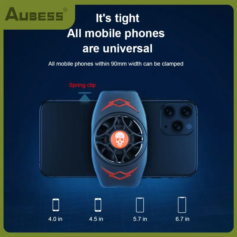 Cell Phone Cooler Fast Cooling Device Mute Mobile Phone Radiator Game Cooler Strong Wind Phone Cooling Fan
Cell Phone Cooler Fast Cooling Device Mute Mobile Phone Radiator Game Cooler Strong Wind Phone Cooling Fan