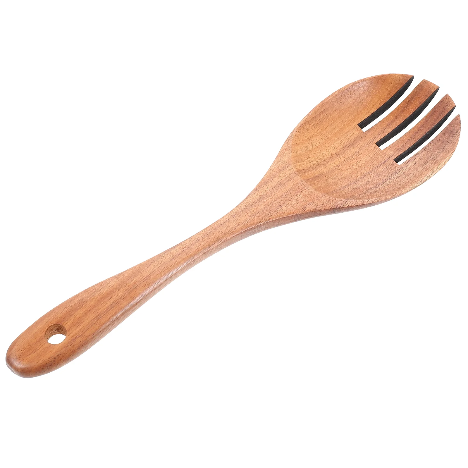 

Salad Fork Serving Wood Server Spoon Wooden Tongs Pasta Utensils Cooking Claws Kitchen Spoons Dinner Mixing Spaghetti Forks