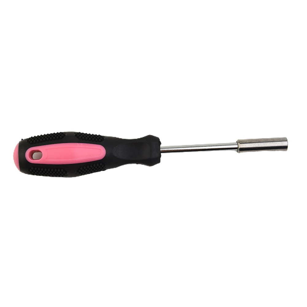 High End Red Magnetic Bit Holder Screwdriver Spinner Handle 1/4 Inch Hex Drive Chrome Vanadium Steel Construction
High End Red Magnetic Bit Holder Screwdriver Spinner Handle 1/4 Inch Hex Drive Chrome Vanadium Steel Construction