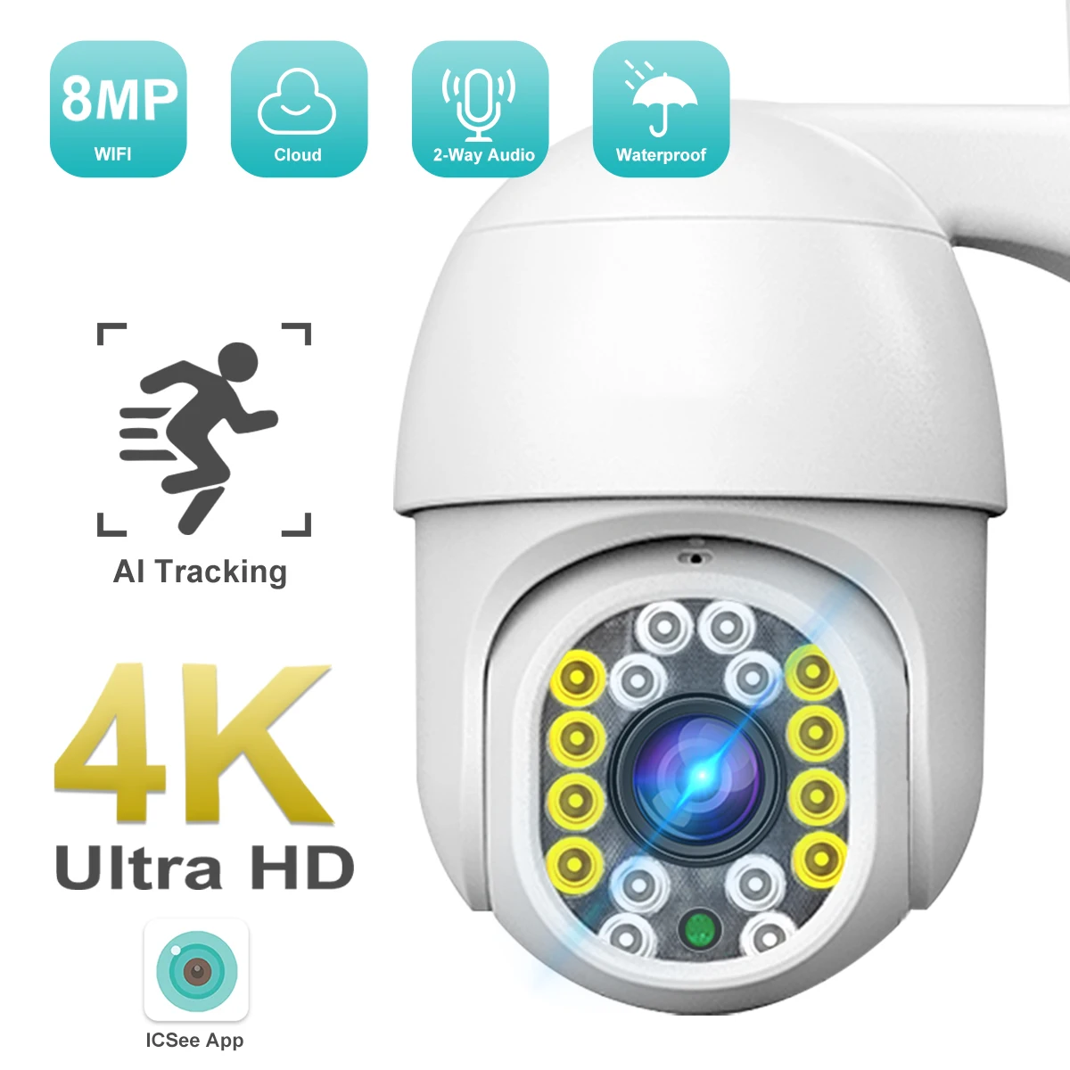 Камера Наружного видеонаблюдения, 4K, 8 Мп, Wi-Fi, 5 МП, 3 Мп, H.265, P2P, Onvif, 1080P
Камера Наружного видеонаблюдения, 4K, 8 Мп, Wi-Fi, 5 МП, 3 Мп, H.265, P2P, Onvif, 1080P