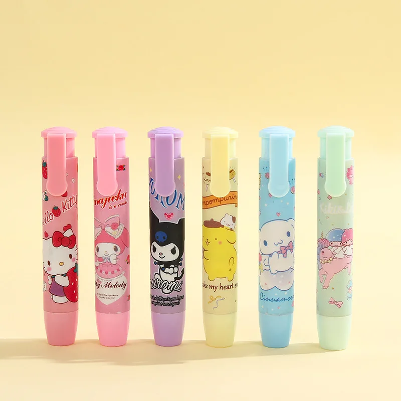 Sanrio Kawaii Press Eraser HelloKitty MyMelody Kuromi Cinnamoroll Anime Cartoon Student Eco Eraser Birthday Gifts For Children
Sanrio Kawaii Press Eraser HelloKitty MyMelody Kuromi Cinnamoroll Anime Cartoon Student Eco Eraser Birthday Gifts For Children