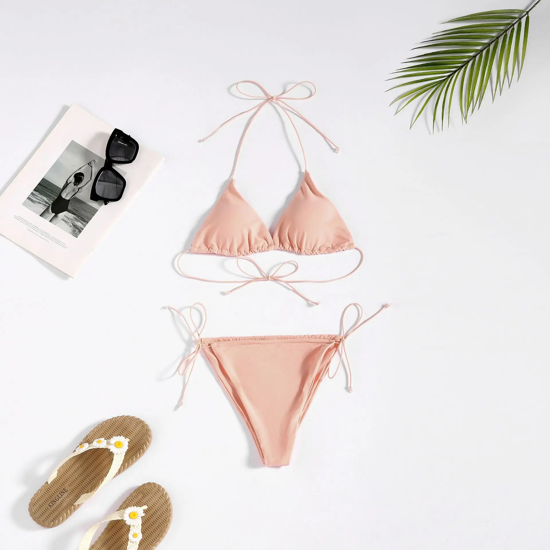 Female Bandage Bathing Suit Brazlian Swimwear Biquini Summer Sexy Solid Mirco Bikini Sets Women Tie Side G-String Thong Swimsuit
Female Bandage Bathing Suit Brazlian Swimwear Biquini Summer Sexy Solid Mirco Bikini Sets Women Tie Side G-String Thong Swimsuit