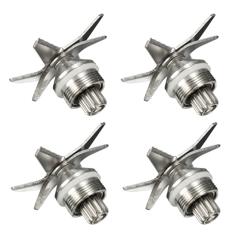 4Pc Ice-Crushing Blender Blade Parts With Sealing Ring For Vitamix 5200 Series
4Pc Ice-Crushing Blender Blade Parts With Sealing Ring For Vitamix 5200 Series
