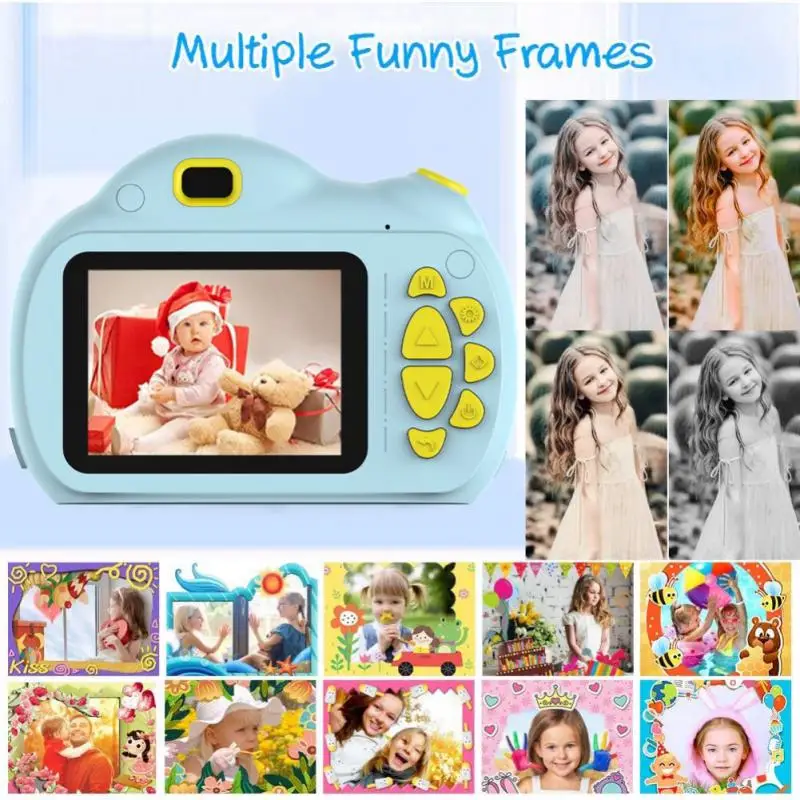 For Toddlers 3-10 Year Old For Girls Boys Toy Camera 1080p Hd Digital Kids Camera Educational Toy 2.4 Inch Hd Screen Mini Camera
For Toddlers 3-10 Year Old For Girls Boys Toy Camera 1080p Hd Digital Kids Camera Educational Toy 2.4 Inch Hd Screen Mini Camera