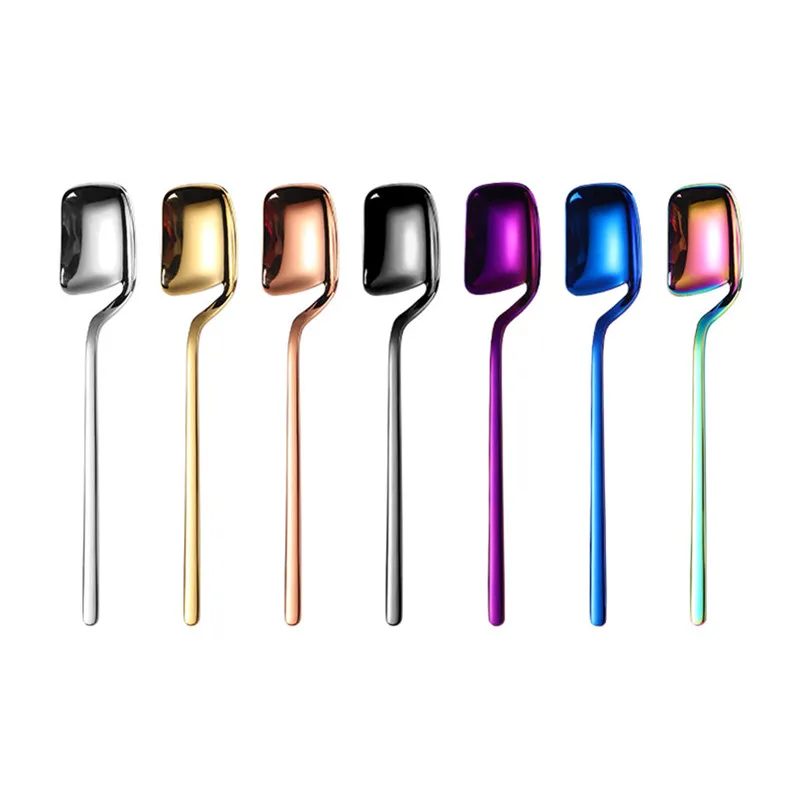 Creative Stainless Steel Hanging Handle Spoon Coffee Stirring Teaspoon Dessert Fork Beautiful Tableware Kitchen Utensils
Creative Stainless Steel Hanging Handle Spoon Coffee Stirring Teaspoon Dessert Fork Beautiful Tableware Kitchen Utensils