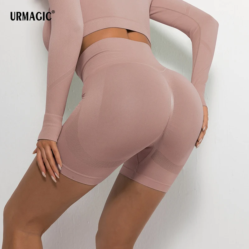 Urmagic Europe And America Quick Dry Training Running Yoga Shorts Quick-dry Breathable Free Breathing High Waist Lift Hips
Urmagic Europe And America Quick Dry Training Running Yoga Shorts Quick-dry Breathable Free Breathing High Waist Lift Hips