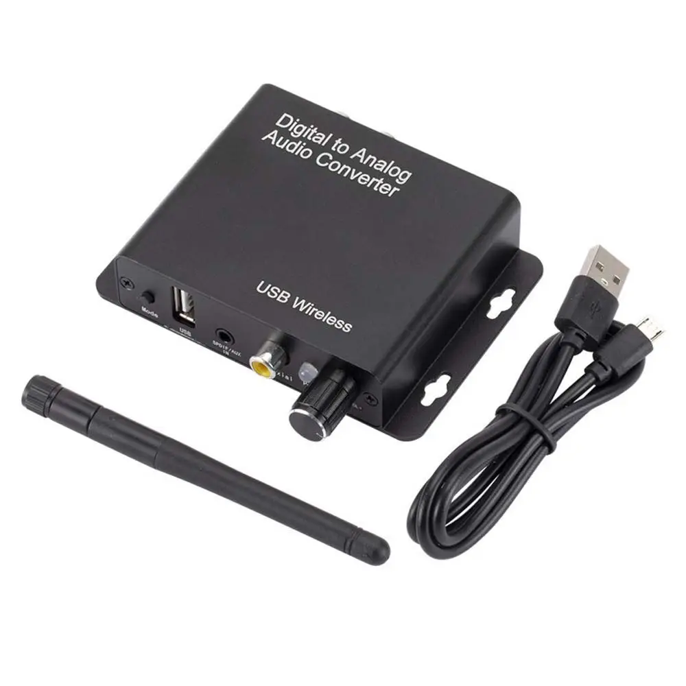 Optical Fiber Digital to Analog DAC Analog Audio Converter Digital to Analog Audio Converter DAC Audio Adapter DAC Amplifier
Optical Fiber Digital to Analog DAC Analog Audio Converter Digital to Analog Audio Converter DAC Audio Adapter DAC Amplifier