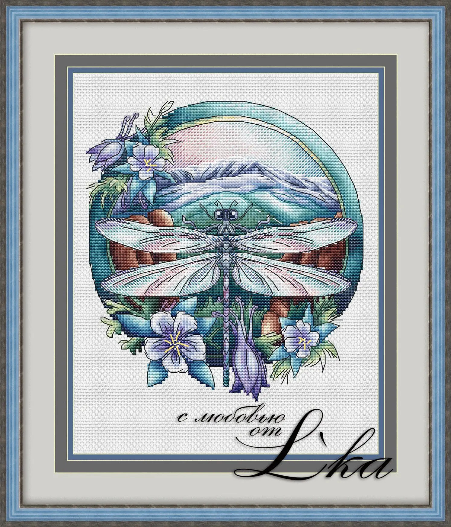

dragonfly flies 27-29 Cross Stitch Kit Packages Counted Cross-Stitching Kits New Pattern Cross stich unPainting Set