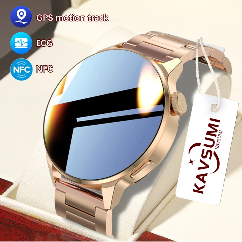 New NFC Smart Watches Women Clock Bluetooth Call GPS Movement Track Heart Rate ECG Blood Pressure Men smartwatch For Android ios
New NFC Smart Watches Women Clock Bluetooth Call GPS Movement Track Heart Rate ECG Blood Pressure Men smartwatch For Android ios