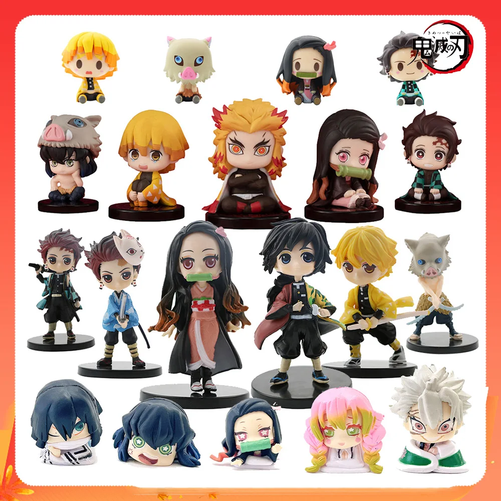 Demon Slayer Figure Anime Figure Agatsuma Zenitsu Kamado Tanjirou Q Version Dolls position PVC Model Christmas Kids Toys
Demon Slayer Figure Anime Figure Agatsuma Zenitsu Kamado Tanjirou Q Version Dolls position PVC Model Christmas Kids Toys