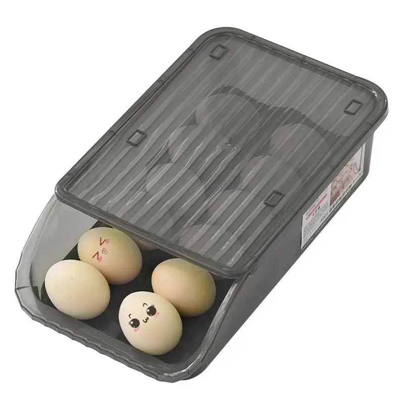 Automatic Auto Scrolling Eggs Rack Holder Storage Box Eggs Basket Container Dispenser Organizer Closet For Fridge Kitch
Automatic Auto Scrolling Eggs Rack Holder Storage Box Eggs Basket Container Dispenser Organizer Closet For Fridge Kitch