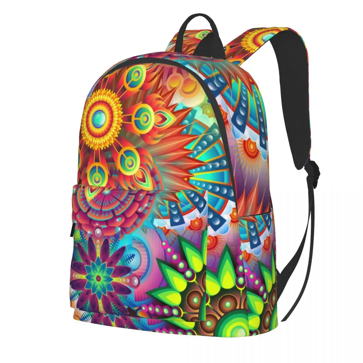 Psychedelic 60s Backpack Boy Bohemia Vintage Print Pattern Backpacks Polyester Cool High School Bags Travel Colorful Rucksack
Psychedelic 60s Backpack Boy Bohemia Vintage Print Pattern Backpacks Polyester Cool High School Bags Travel Colorful Rucksack