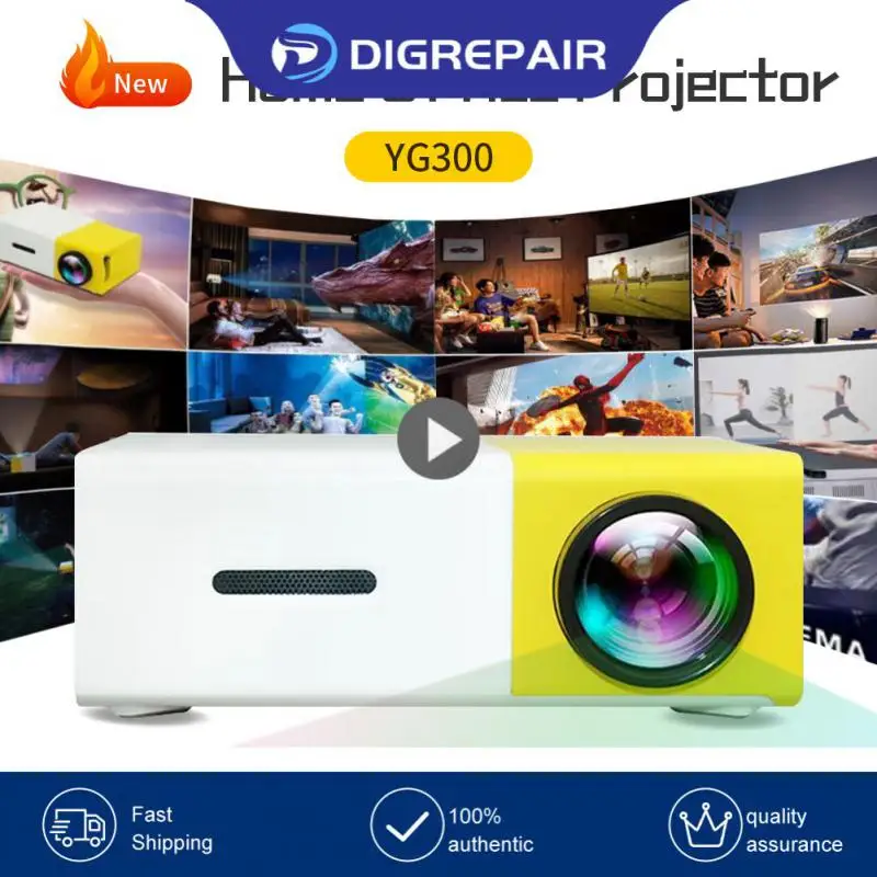1080p Media Projector Infrared Remote Controller Mini Projector Manual Focus Portable Video Adapter 6400k Home Projector
1080p Media Projector Infrared Remote Controller Mini Projector Manual Focus Portable Video Adapter 6400k Home Projector