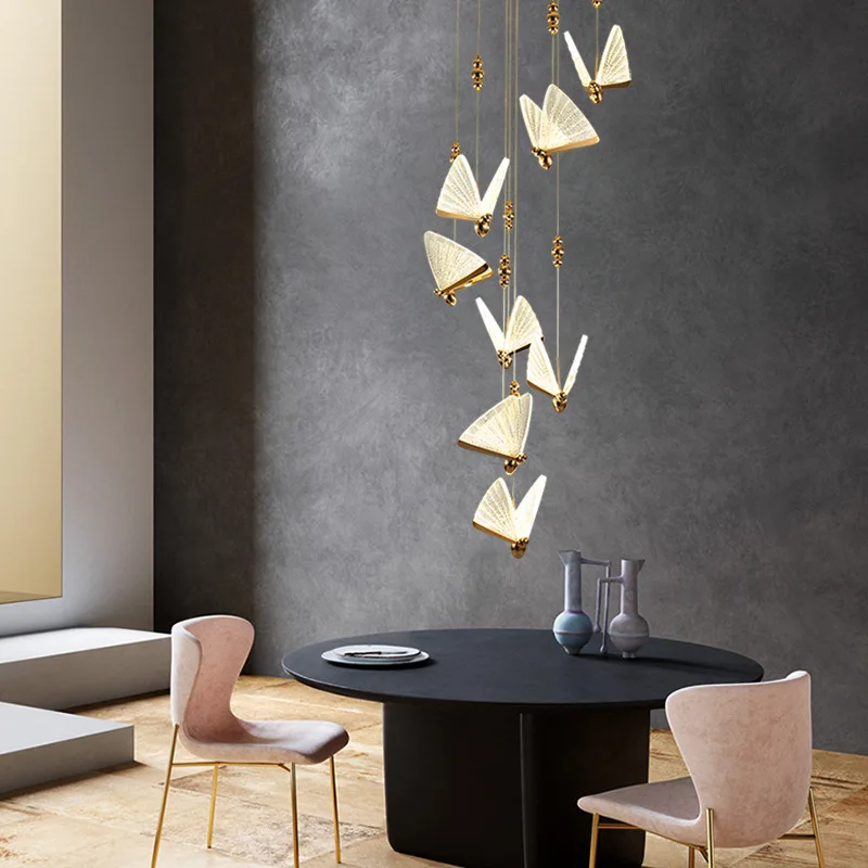 Art Led Chandelier Pendant Lamp Light Modern minimalist creative butterfly long Nordic living room bedroom study bar dining room
Art Led Chandelier Pendant Lamp Light Modern minimalist creative butterfly long Nordic living room bedroom study bar dining room