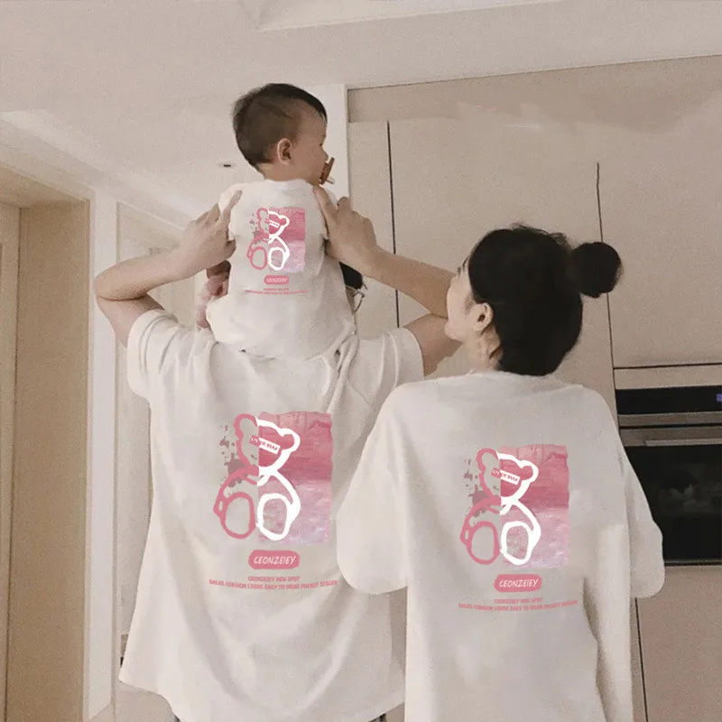 Adult Kids T-shirt for Family Matching Clothing Outfits Summer Father Son Daughter Mother Cartoon Pattern Print Shirts Tops
Adult Kids T-shirt for Family Matching Clothing Outfits Summer Father Son Daughter Mother Cartoon Pattern Print Shirts Tops