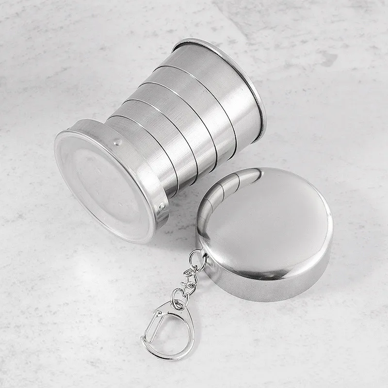 2022 1PC Stainless Steel Folding Cup Travel Tool Kit Survival Gear Outdoor Sports Mug Portable for Camping Hiking Lighter 
2022 1PC Stainless Steel Folding Cup Travel Tool Kit Survival Gear Outdoor Sports Mug Portable for Camping Hiking Lighter