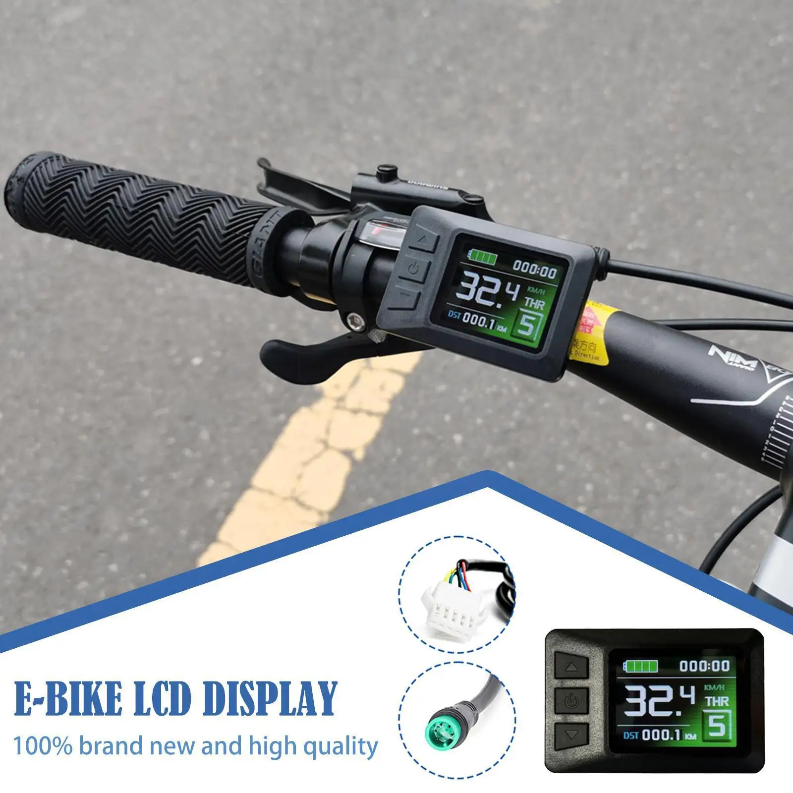 Kt-lcd7c Ebike Display 5 Pins 24v/36v/48v Electric Control Ebike Display Bicycle Lcd Panel Display Lcd I9o2
Kt-lcd7c Ebike Display 5 Pins 24v/36v/48v Electric Control Ebike Display Bicycle Lcd Panel Display Lcd I9o2