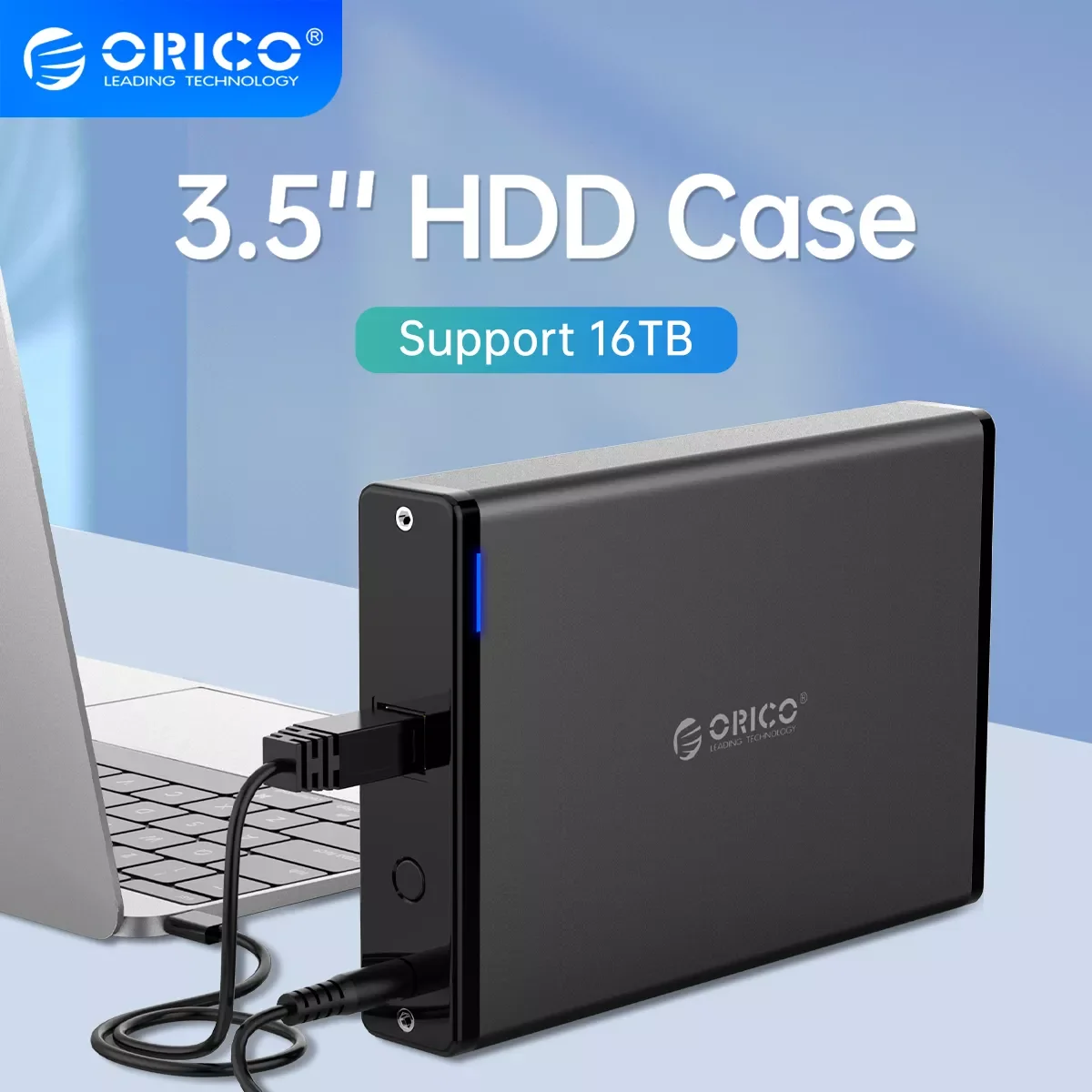 ORICO 3.5'' HDD Case SATA to USB 3.0 Adapter External Hard Drive Enclosure for 2.5" 3.5" SSD Disk HDD Case for
ORICO 3.5'' HDD Case SATA to USB 3.0 Adapter External Hard Drive Enclosure for 2.5" 3.5" SSD Disk HDD Case for