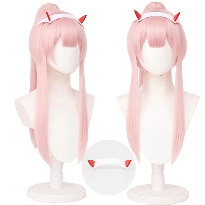 DARLING in the FRANXX Code 02 Cosplay Wig Ponytail Zero Two Swimwear Long Straight Pink Swimming Hairstyle Synthetic Hair Wigs
DARLING in the FRANXX Code 02 Cosplay Wig Ponytail Zero Two Swimwear Long Straight Pink Swimming Hairstyle Synthetic Hair Wigs