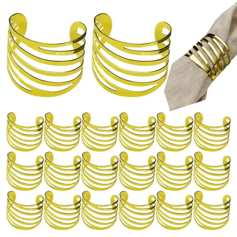 Napkin Rings Set 20PCS Dinner Napkins Gold Fall Napkin Rings Alloy Napkins Rings Set For Wedding Napkin Holder For Table
Napkin Rings Set 20PCS Dinner Napkins Gold Fall Napkin Rings Alloy Napkins Rings Set For Wedding Napkin Holder For Table