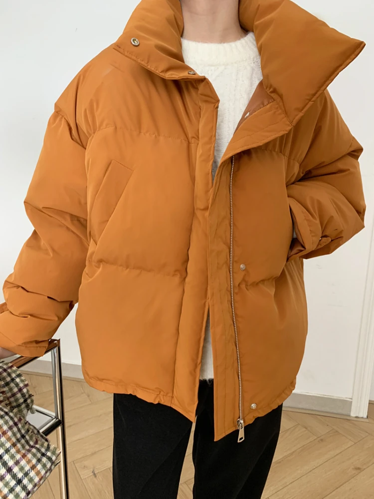 Winter New Cotton-padded Clothes Women's Short Stand Collar Korean Style Coat Loose Chic Bread Clothes Cotton-padded Clothes
Winter New Cotton-padded Clothes Women's Short Stand Collar Korean Style Coat Loose Chic Bread Clothes Cotton-padded Clothes