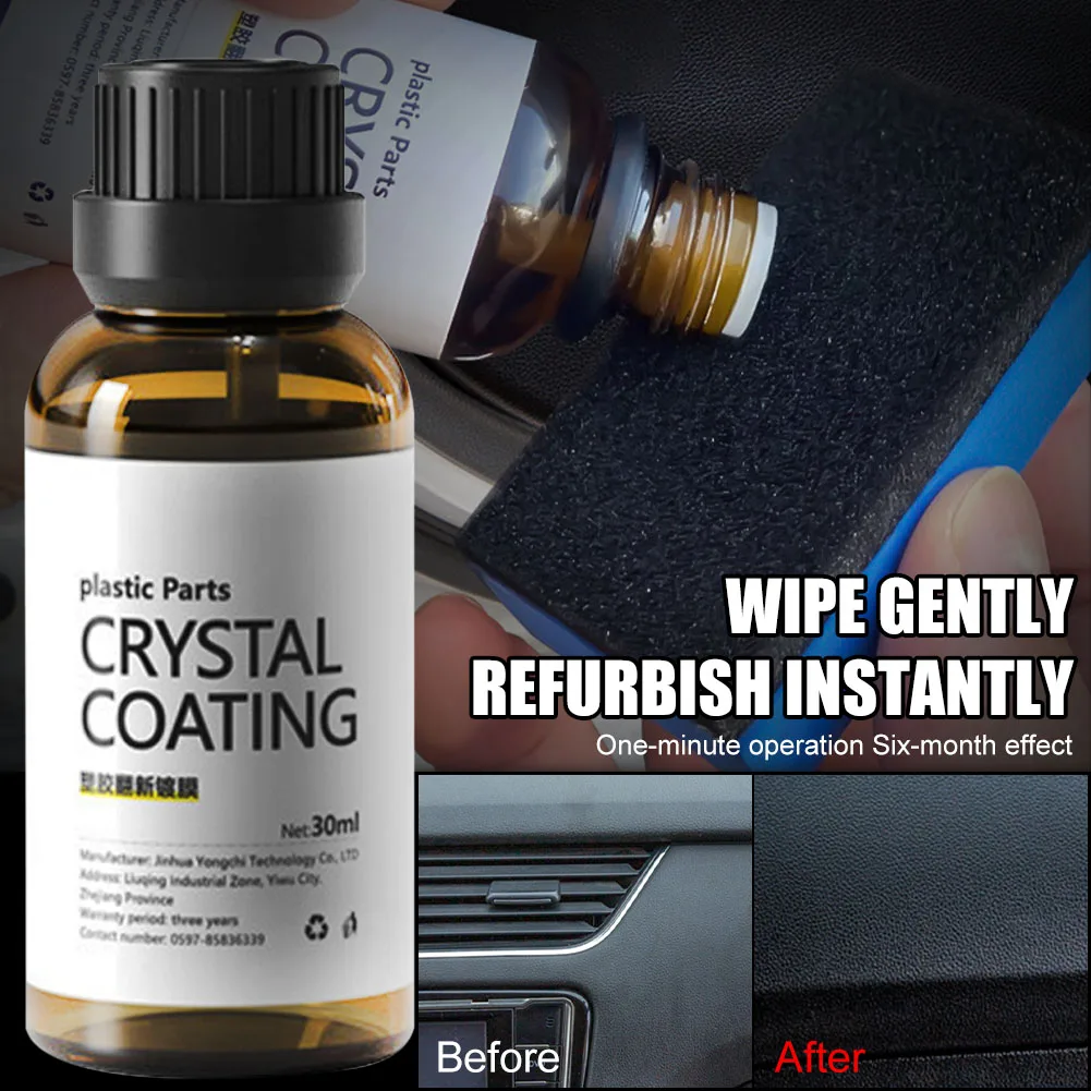 Car Interior Plastic Part Retreading Agent Car Maintenance Dashboard Plastic Restorer Refurbishment Coating Cleaner Accessories
Car Interior Plastic Part Retreading Agent Car Maintenance Dashboard Plastic Restorer Refurbishment Coating Cleaner Accessories