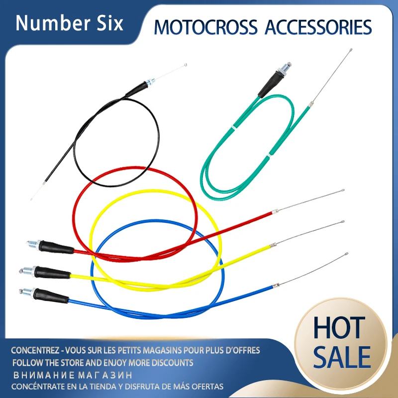 Motorcycle Throttle Cable 1100MM Stainless Steel Straight Head Motorcycle Throttle Oil Cable for ATV Pit Dirt Bikes
Motorcycle Throttle Cable 1100MM Stainless Steel Straight Head Motorcycle Throttle Oil Cable for ATV Pit Dirt Bikes