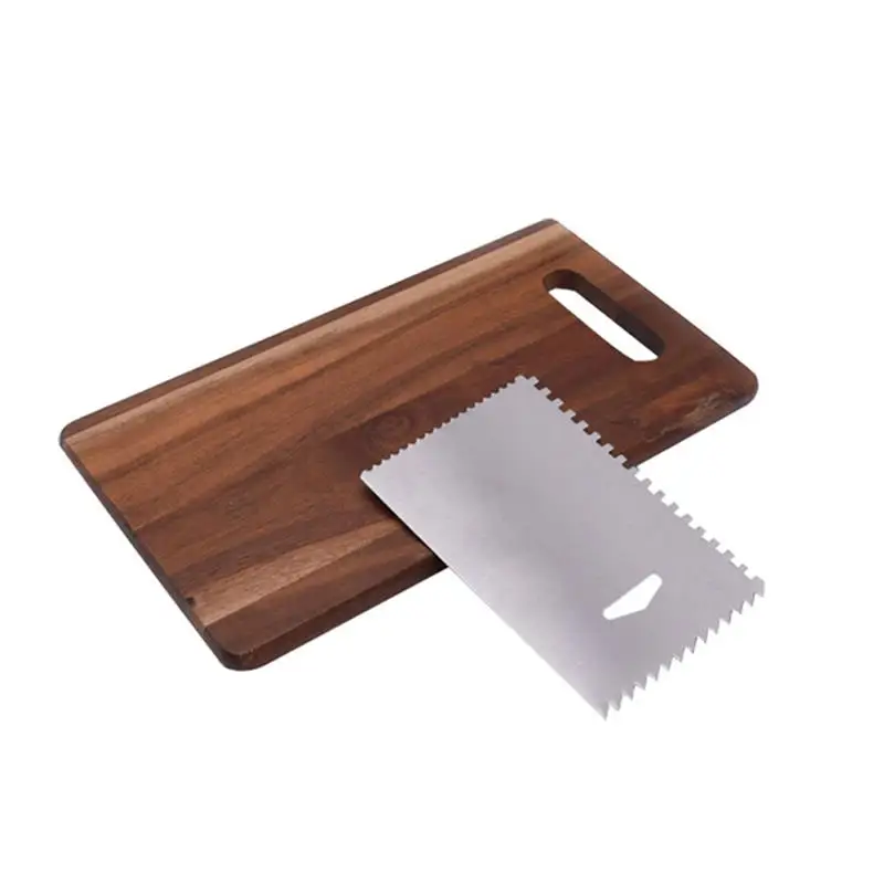 Stainless Steel Cake Scraper Pizza Scraper Trapezoidal Cake Scraper Cream Chocolate Icing Smoother Tool Kitchen Accessories
Stainless Steel Cake Scraper Pizza Scraper Trapezoidal Cake Scraper Cream Chocolate Icing Smoother Tool Kitchen Accessories