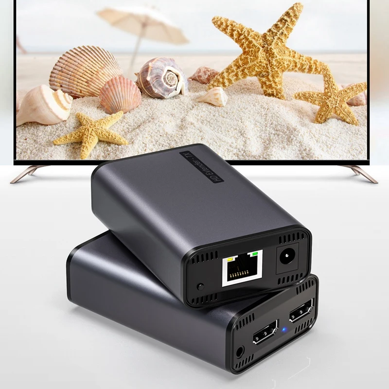 Новый HDMI-совместимый с RJ45 односетевой удлинитель кабеля 200 м высокочеткий передатчик передачи без потерь (вилка стандарта США)
Новый HDMI-совместимый с RJ45 односетевой удлинитель кабеля 200 м высокочеткий передатчик передачи без потерь (вилка стандарта США)