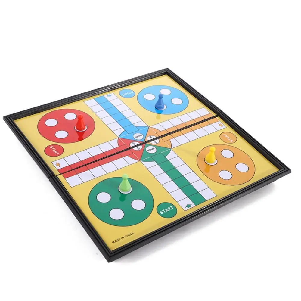 Magnetic Ludo Board Game Funny Folding Chessboard Flying Chess Developing Intelligent Thinking Training Kids
Magnetic Ludo Board Game Funny Folding Chessboard Flying Chess Developing Intelligent Thinking Training Kids