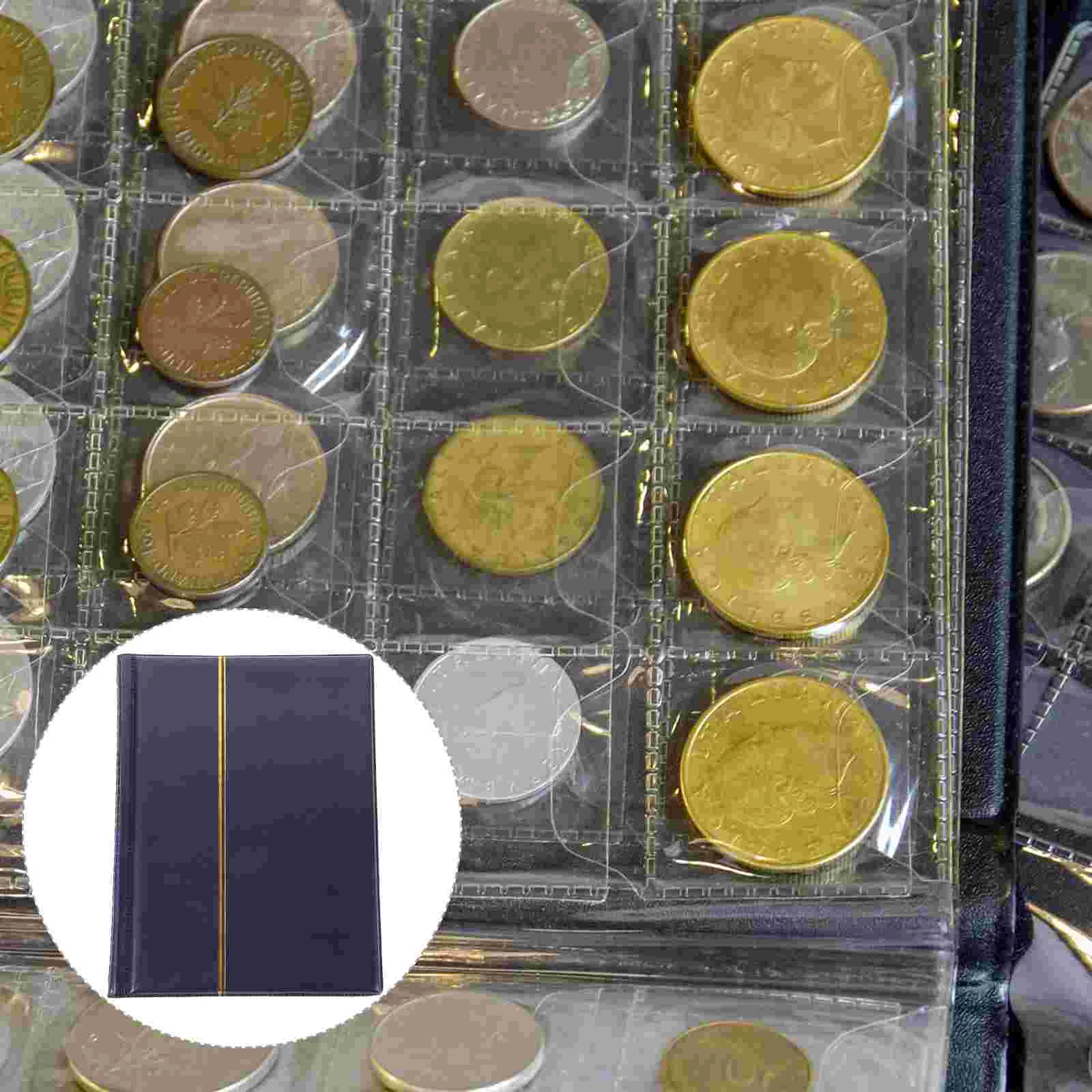 1 Book of Creative Coin Collection Book Commemorative Coins Album Penny Books for Collectors
1 Book of Creative Coin Collection Book Commemorative Coins Album Penny Books for Collectors