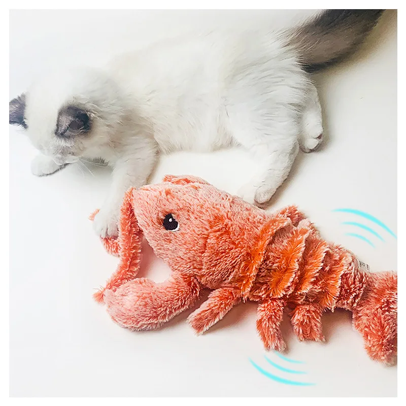 Pet Dog Toys Electric Simulation Jumping Lobster USB Charging Models Small and Medium-sized Dog Teeth Grinding and Teeth Cleanin
Pet Dog Toys Electric Simulation Jumping Lobster USB Charging Models Small and Medium-sized Dog Teeth Grinding and Teeth Cleanin