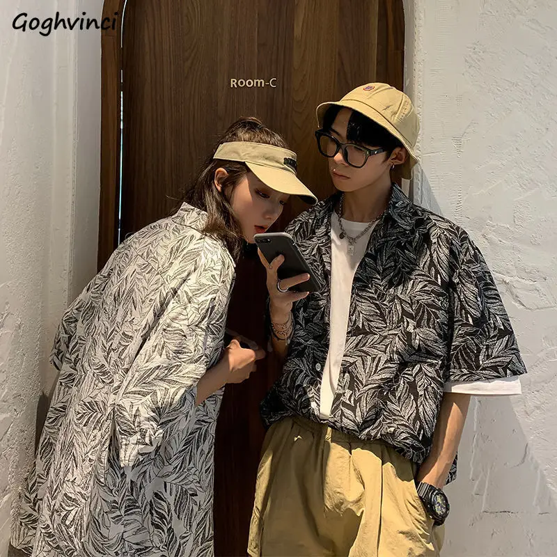 Shirt Women Unisex All-match Printed Couple Plus Size Streetwear Cool Single Breasted Fashionable Harajuku Summer Oversize Retro
Shirt Women Unisex All-match Printed Couple Plus Size Streetwear Cool Single Breasted Fashionable Harajuku Summer Oversize Retro