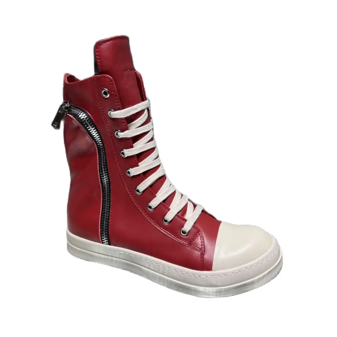 New Arrival Classic Brand Women's Men's Real Leather Casual Fashion Sneakers Designer High Shoes Hmro2204
New Arrival Classic Brand Women's Men's Real Leather Casual Fashion Sneakers Designer High Shoes Hmro2204