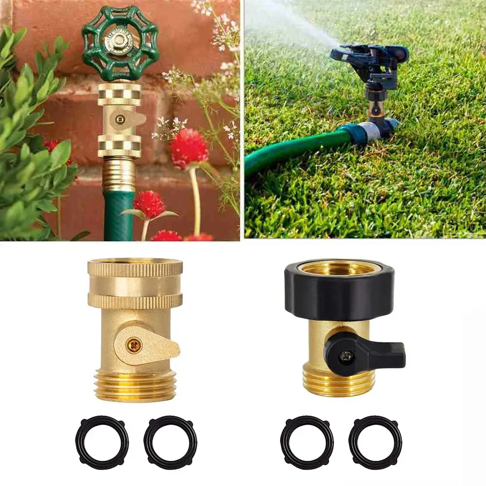 3/4 Inch Solid Brass Garden Hose Adapter Tap Connectors Distributor Switch Valve Water Splitters For Watering Irrigation
3/4 Inch Solid Brass Garden Hose Adapter Tap Connectors Distributor Switch Valve Water Splitters For Watering Irrigation
