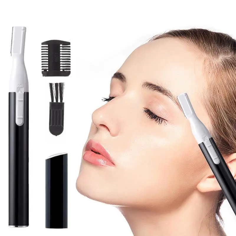 Facial Hair Removal For Women Electric Facial Hair Eyebrow Trimmer Battery-Operated Pen Trimmer Detailer For Hygienic Grooming
Facial Hair Removal For Women Electric Facial Hair Eyebrow Trimmer Battery-Operated Pen Trimmer Detailer For Hygienic Grooming