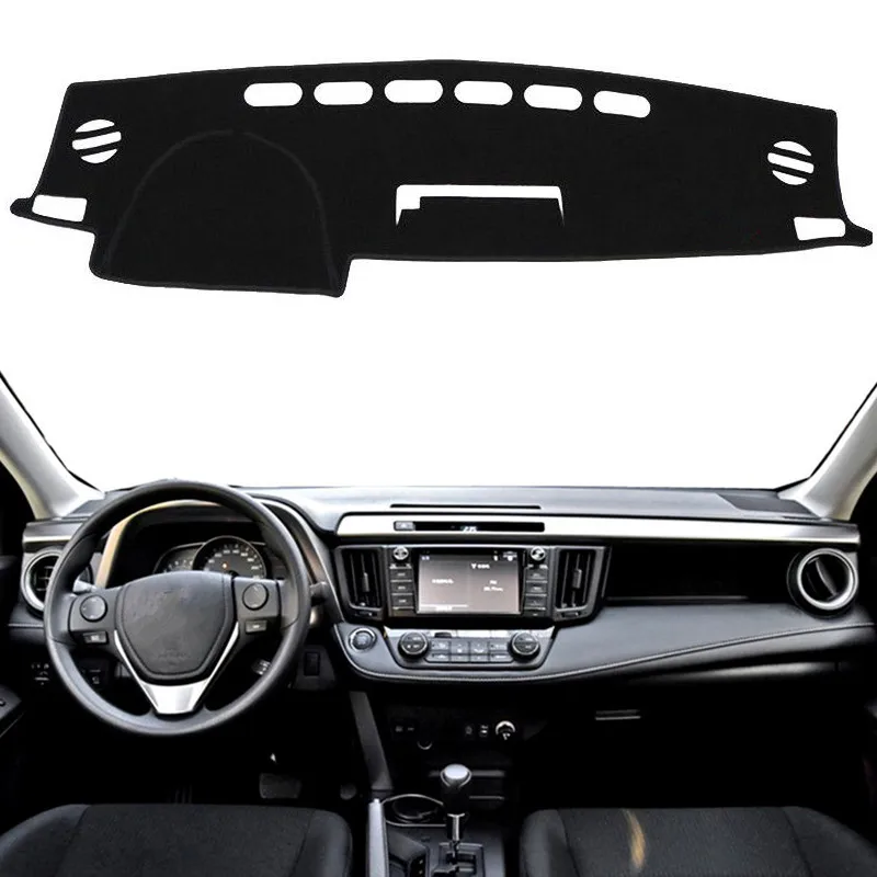 

For TOYOTA RAV4 XA40 2013 2014 2015 2016 2017 2018 Dashmat Dashboard Cover Pad Dash Mat Sun Shade Protect Carpet Car Accessories