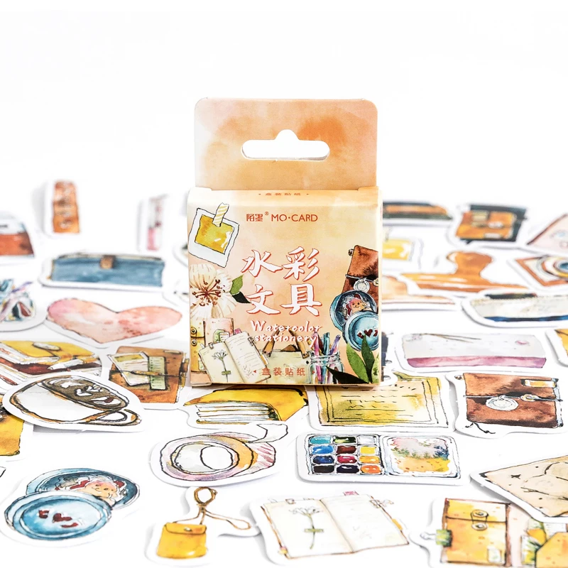 45PCS Watercolor Aesthetic Stickers Decoractive Scrapbooking Children Accessories DIY Phone Sticky Sticker Flakes for Kids
45PCS Watercolor Aesthetic Stickers Decoractive Scrapbooking Children Accessories DIY Phone Sticky Sticker Flakes for Kids